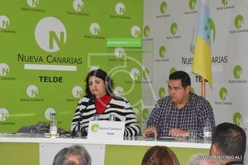 NC elige a Carmen Hernández candidata a la Alcaldía de Telde (Reportaje gráfico Antonio Alí)